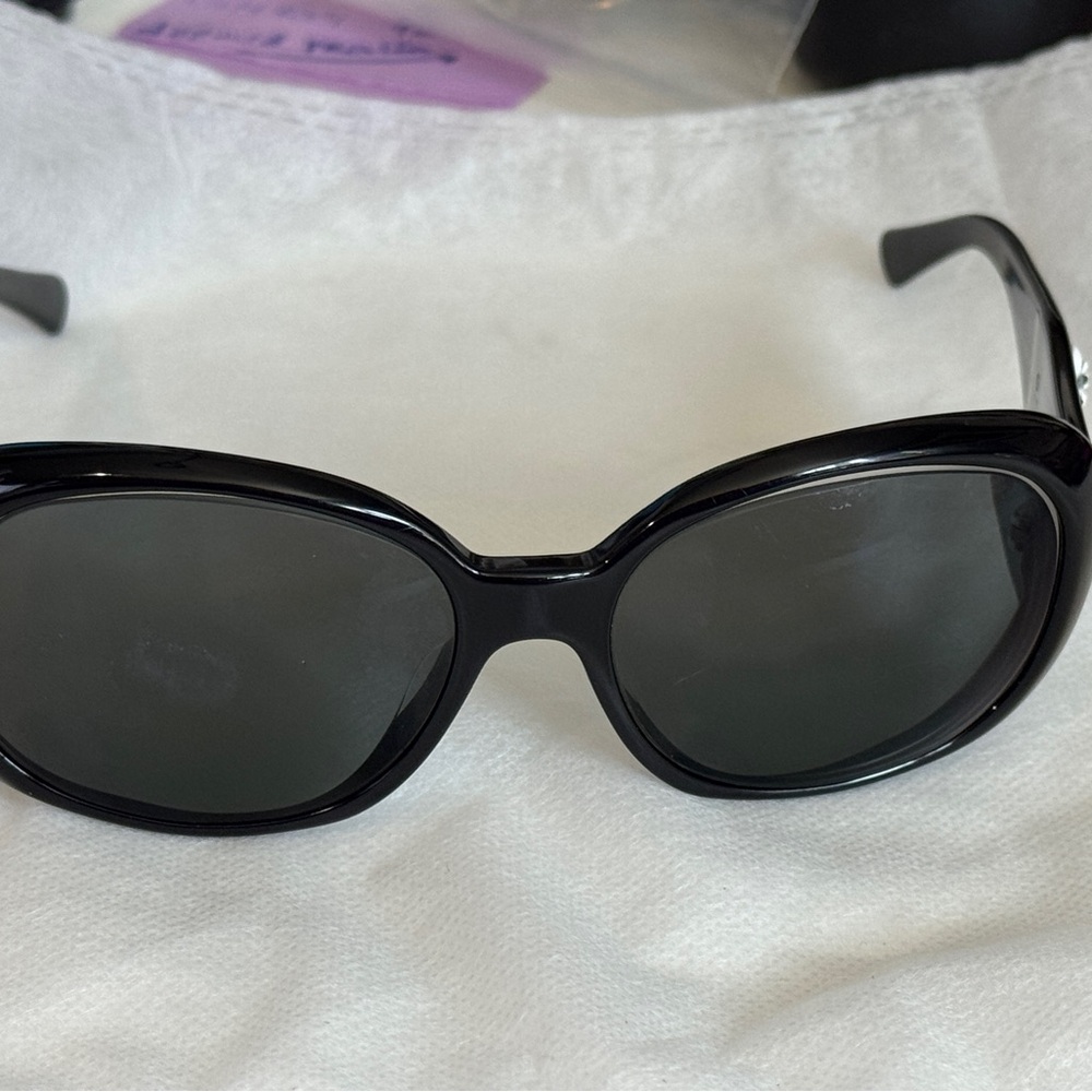 CHANEL Black white Camelia flowers Sunglasses RX for prescription - Picture 11 of 14